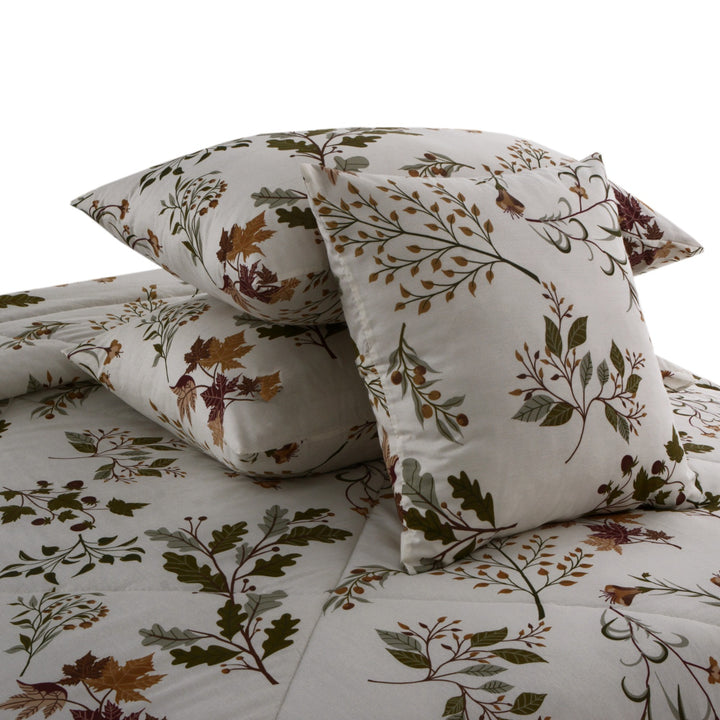 7 Pcs Autumn Flower Comforter set - 1648