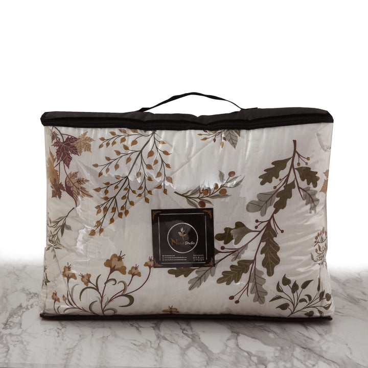 7 Pcs Autumn Flower Comforter set - 1648