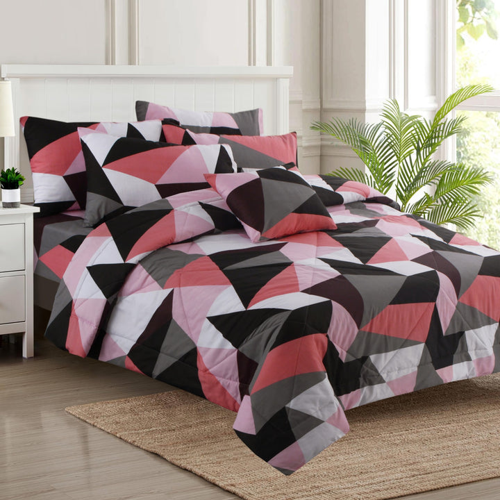7 Pcs Interior Elegance Comforter set - 1650