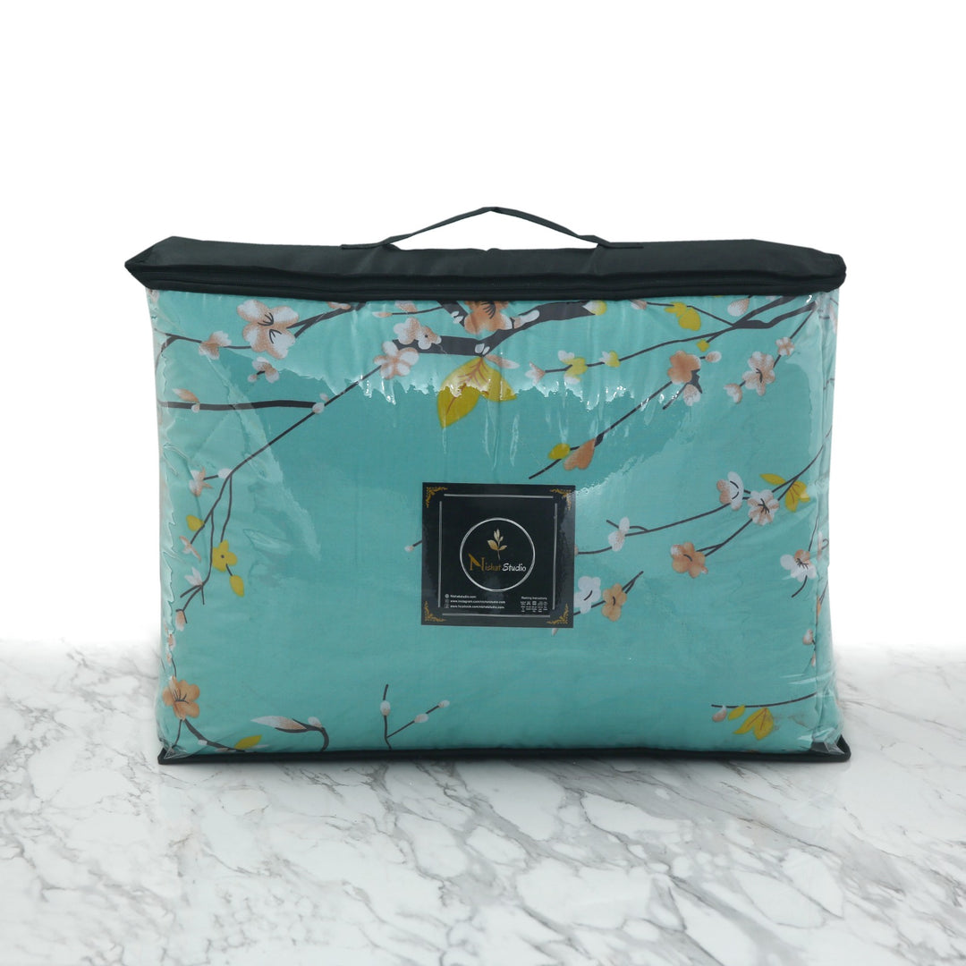 7 Pcs Pastel Charm Comforter set - 1651