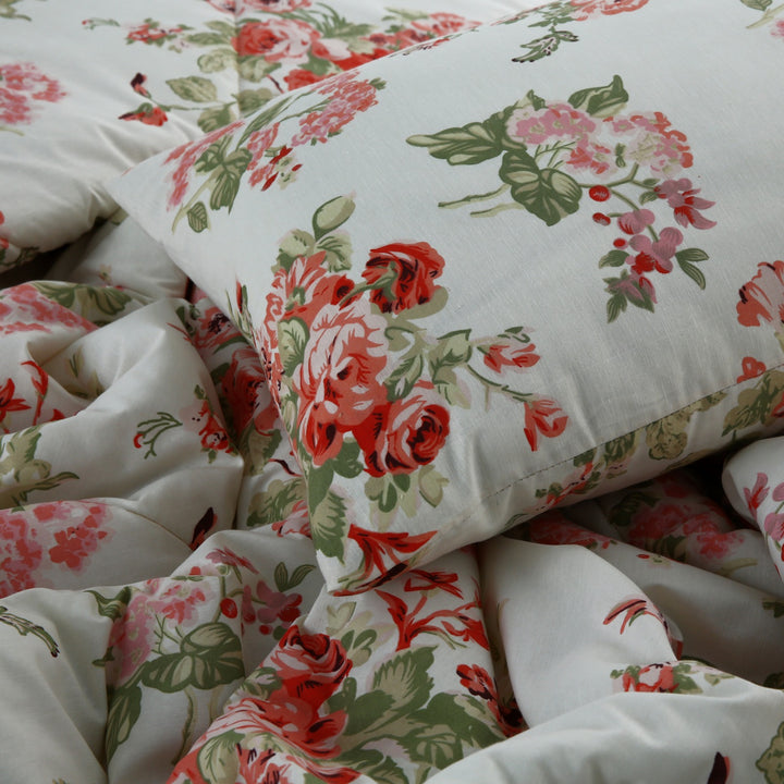 7 Pcs Blossom Senerity Comforter set - 1655