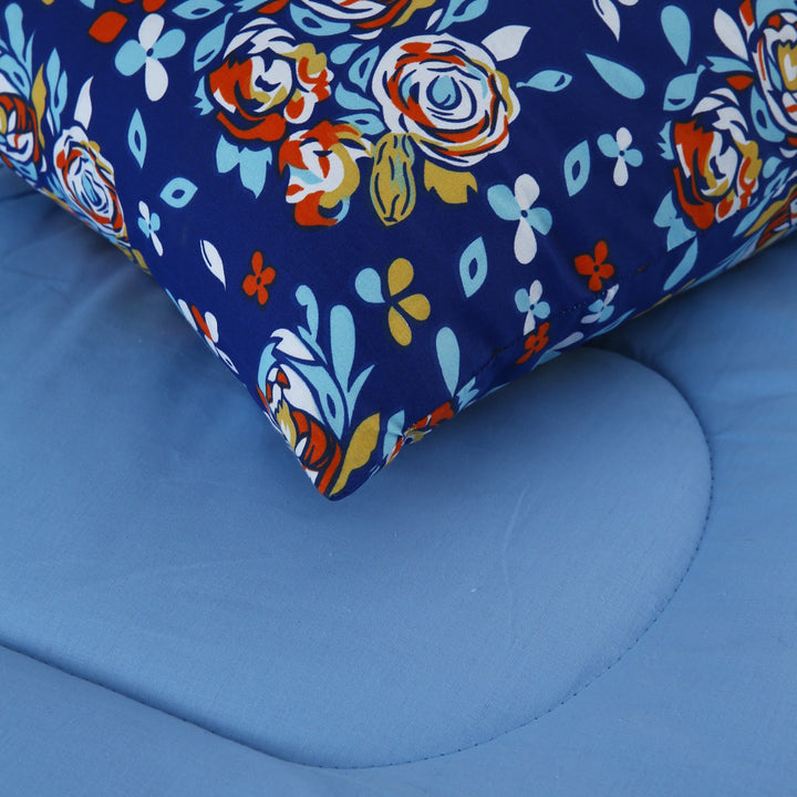 6 Pcs Spring Printed Comforter set - 1658