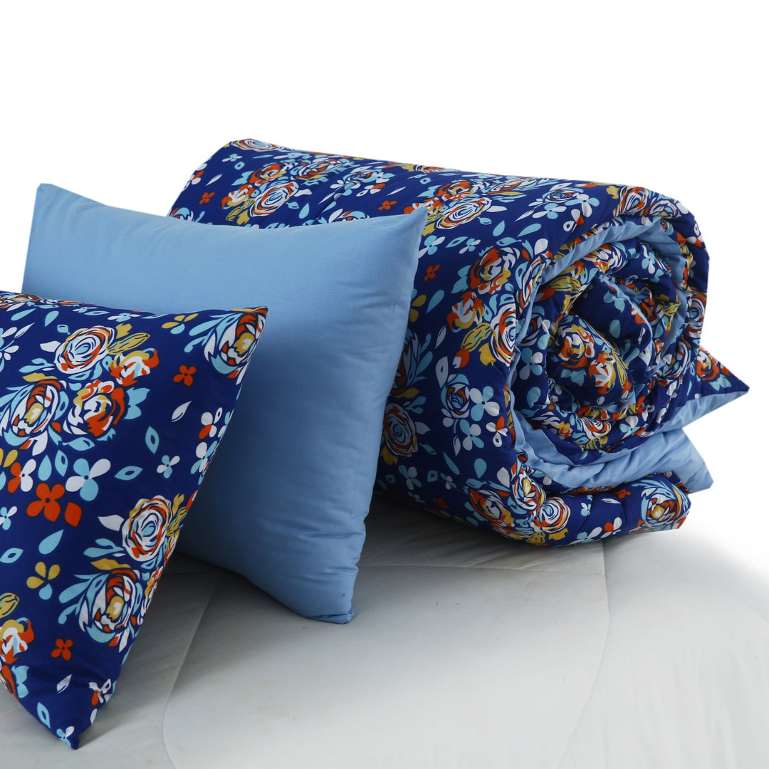 6 Pcs Spring Printed Comforter set - 1658