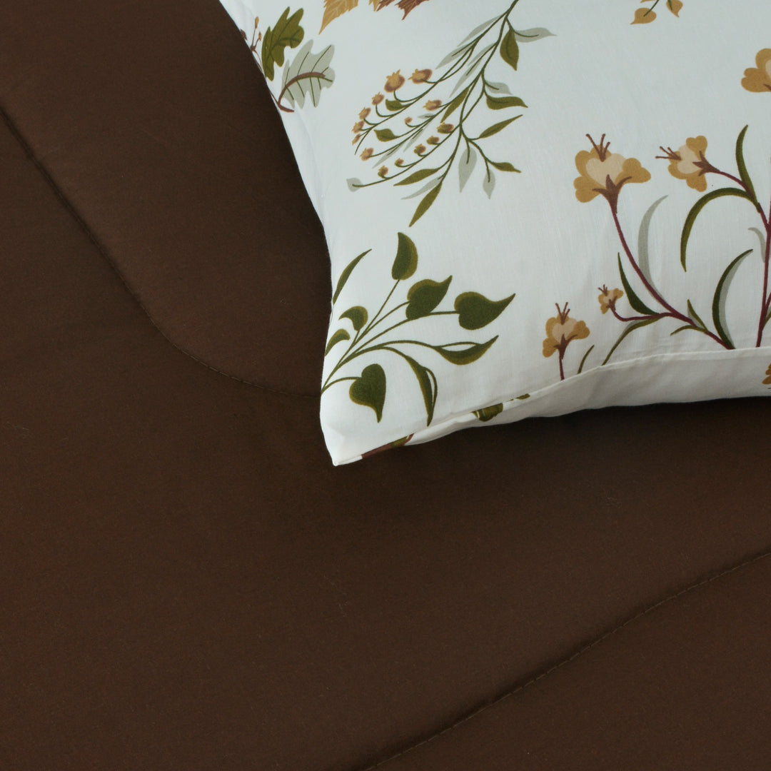 6 Pcs Floral Harmony Comforter set - 1660
