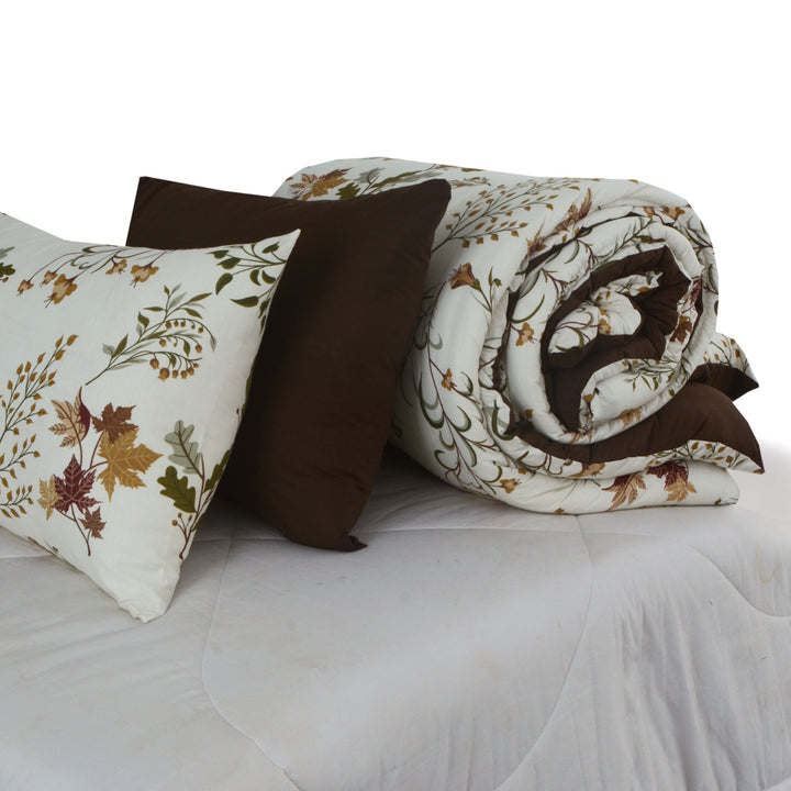 6 Pcs Floral Harmony Comforter set - 1660