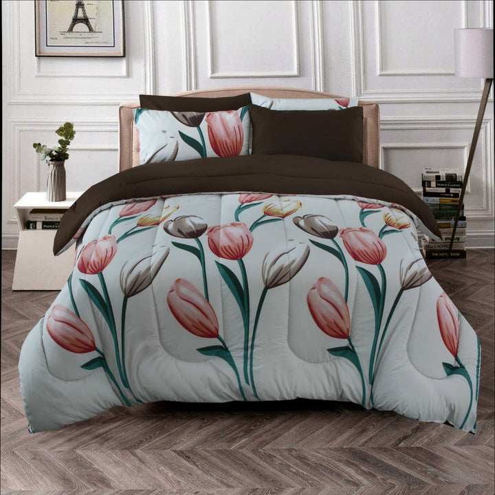 6 Pcs Daffodils Comforter set - 1661