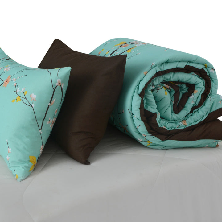 6 Pcs Autumn Tree Comforter set - 1662