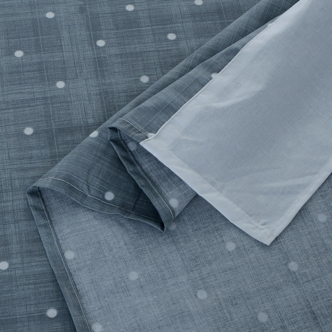 3 Pcs Cuffed Printed Bedsheet Set - 1681