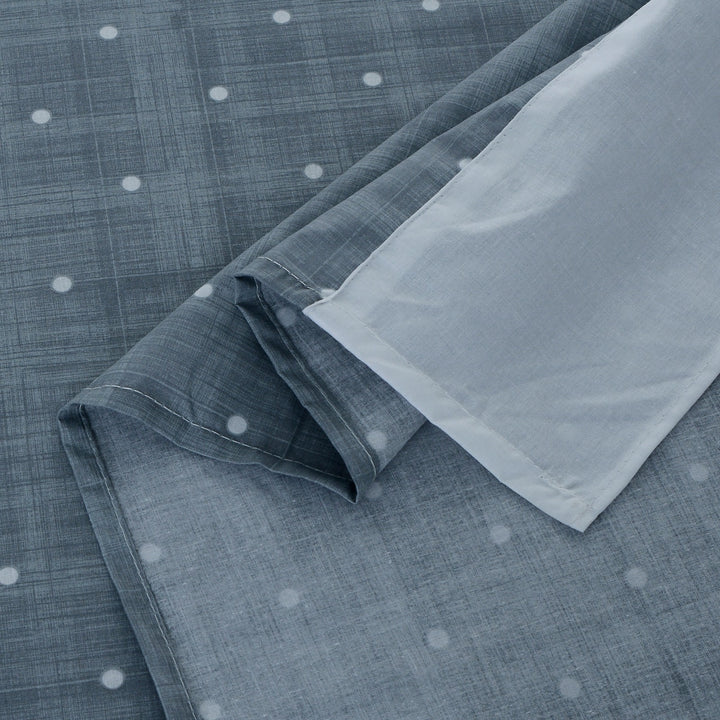 3 Pcs Cuffed Printed Bedsheet Set - 1681