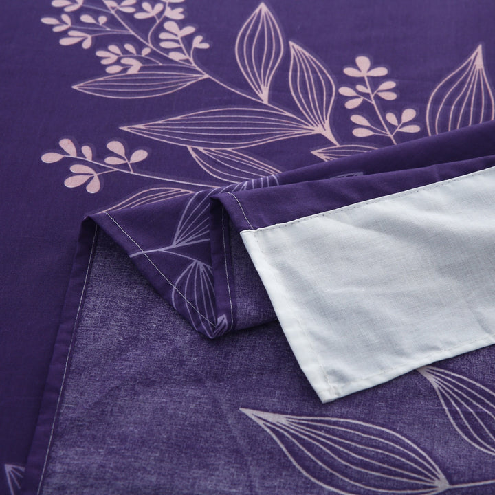 3 Pcs Cuffed Printed Bedsheet Set - 1685