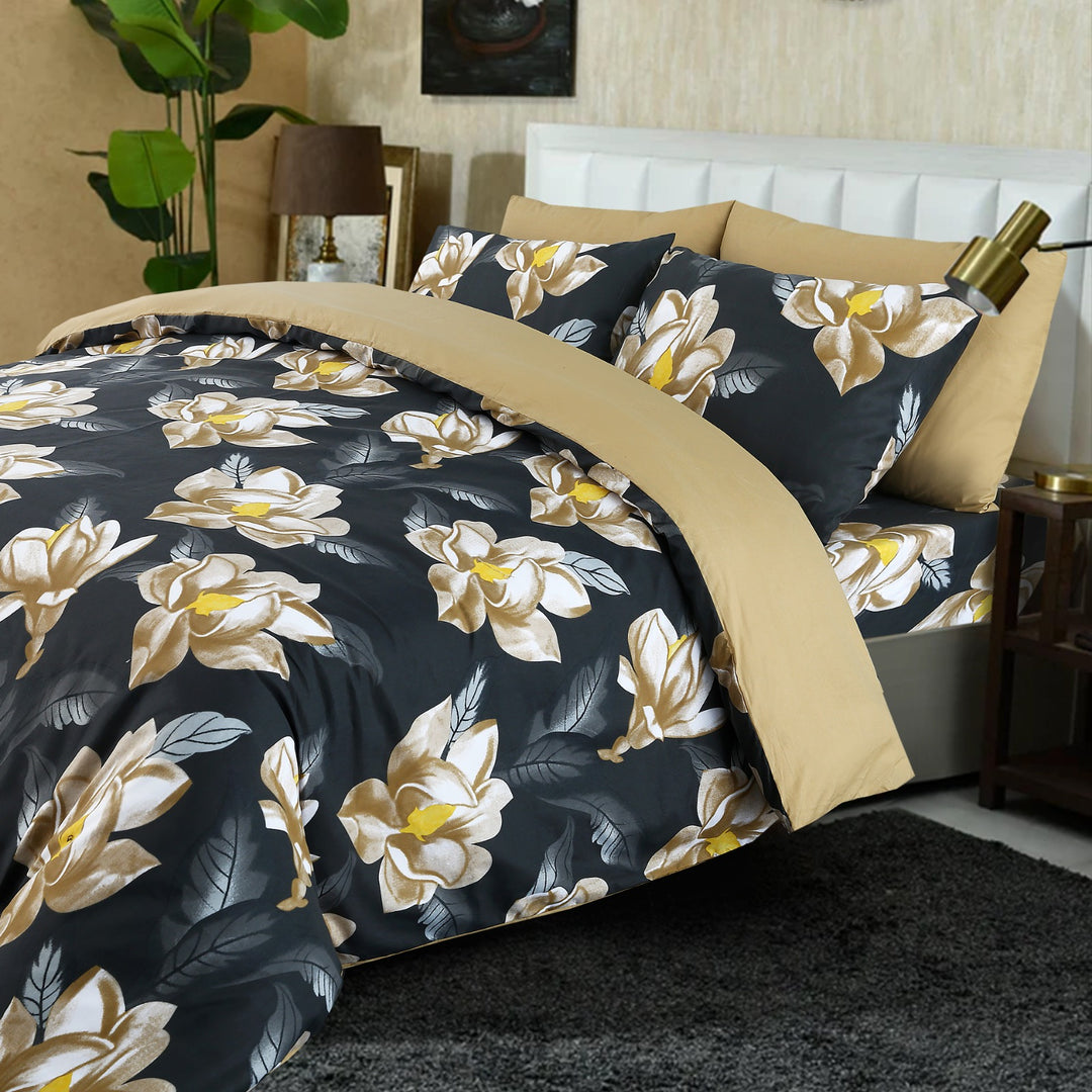 6 Pcs Jasmine Printed Duvet Set - 1704