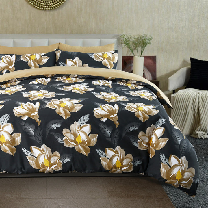 6 Pcs Jasmine Printed Duvet Set - 1704