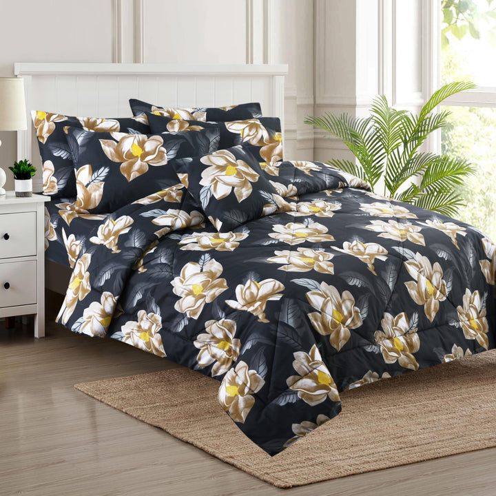 7 Pcs Jasmine Comforter set - 1718