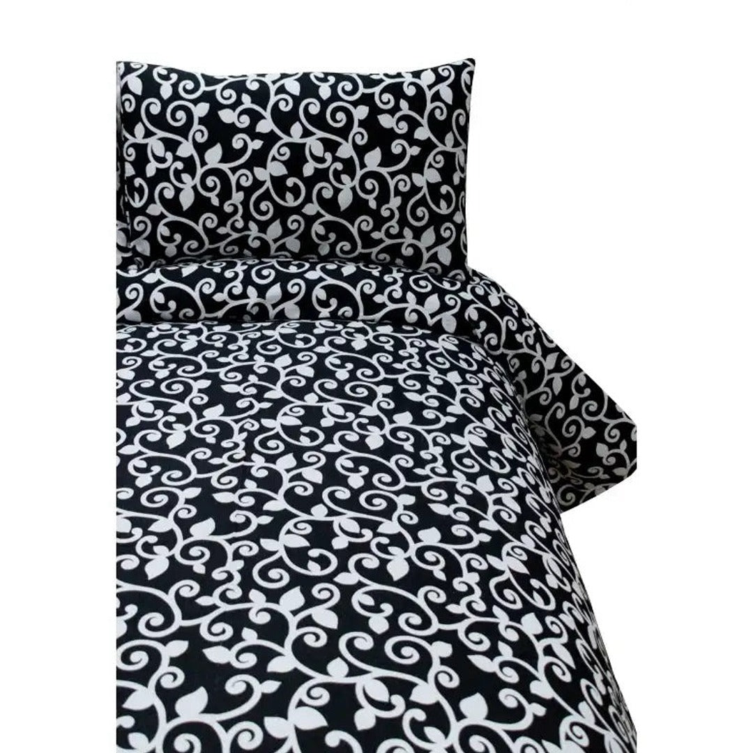 Luxury 2 Pc's  Bedsheet 807