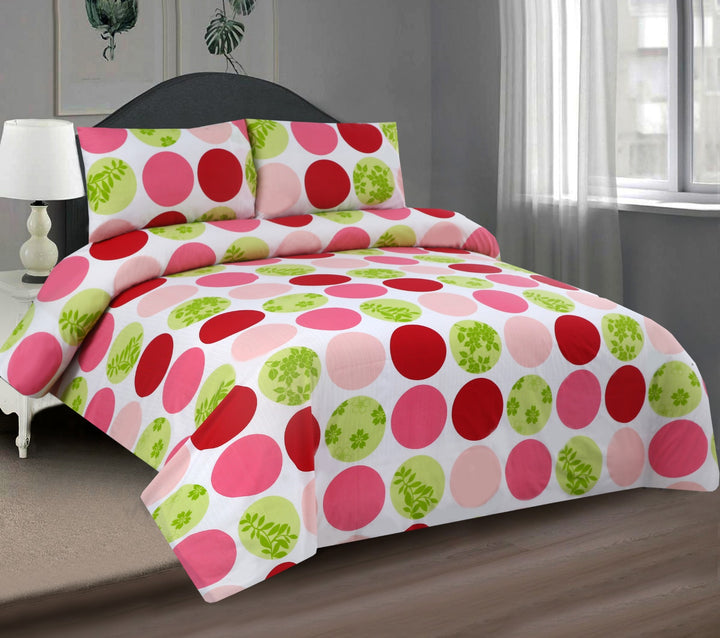 3 Pcs Premium Printed Bedsheet Set - 1335