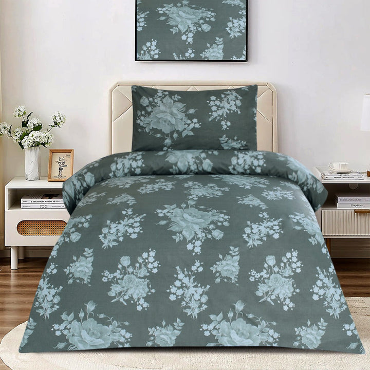 2 Pcs Printed Bed Sheet NS-1070