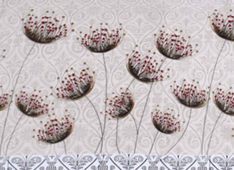 2 Pcs Printed Bed Sheet NS-1073