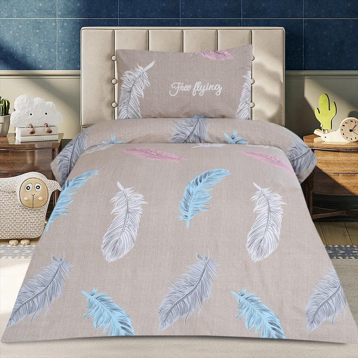 2 Pcs Printed Bed Sheet NS-1074
