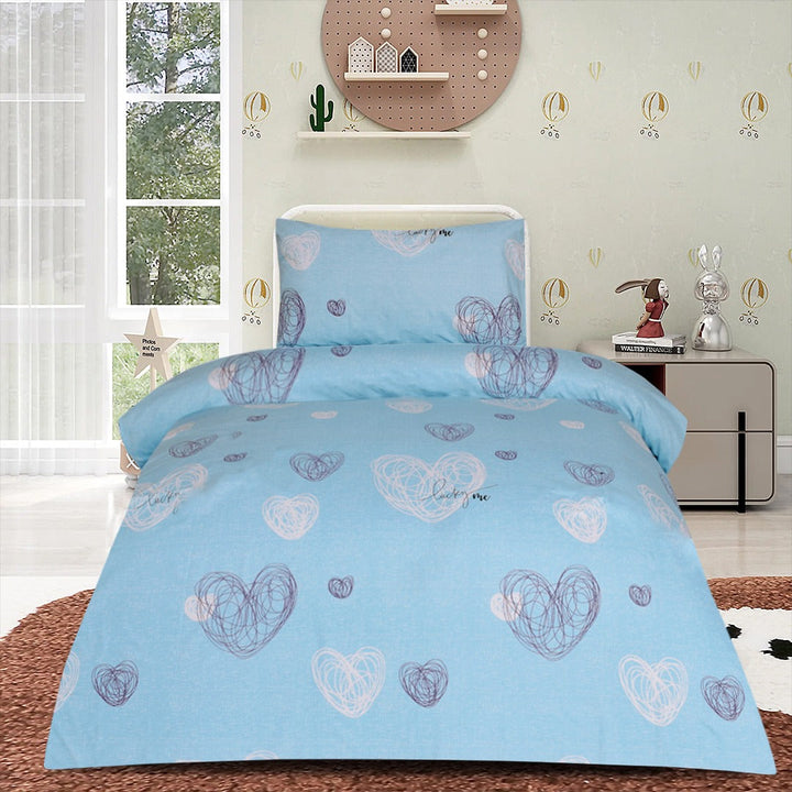 2 Pcs Printed Bed Sheet NS-1075