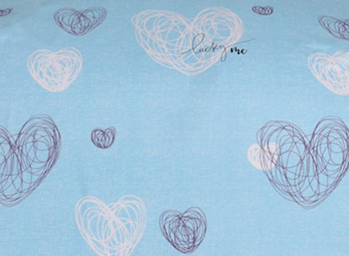 2 Pcs Printed Bed Sheet NS-1075