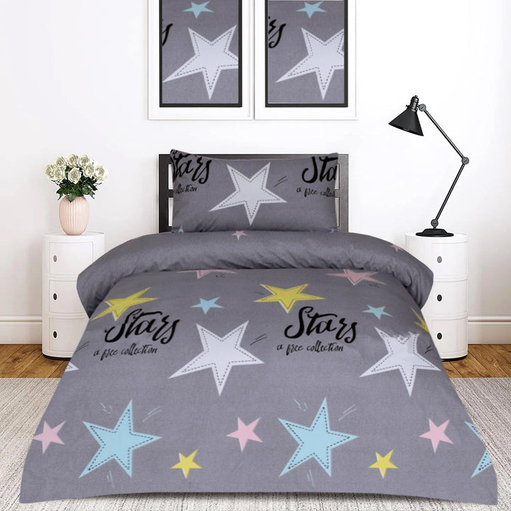 2 Pcs Printed Bed Sheet NS-1077